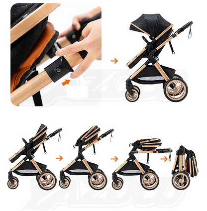 poussette bébé plier