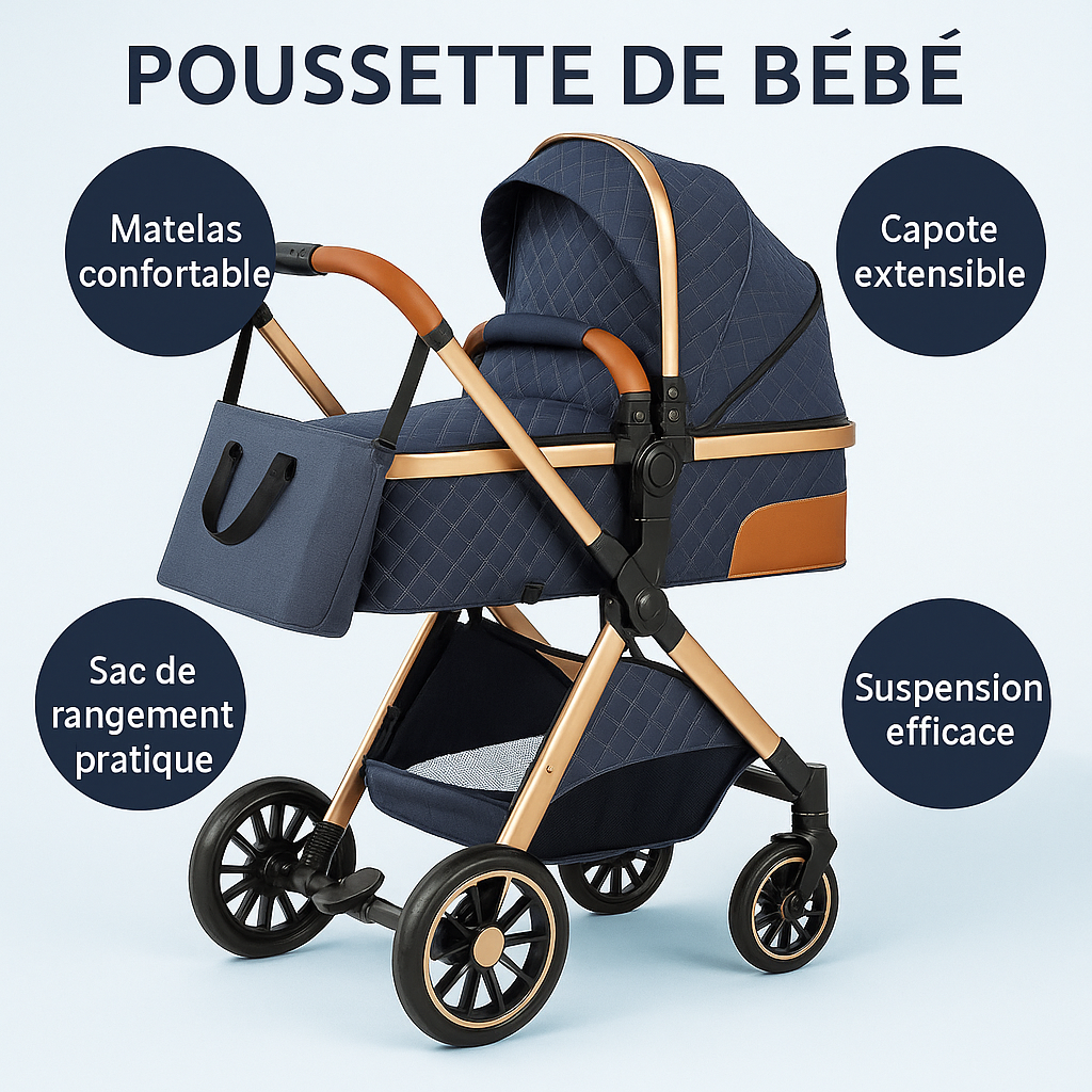 poussette bébé points forts