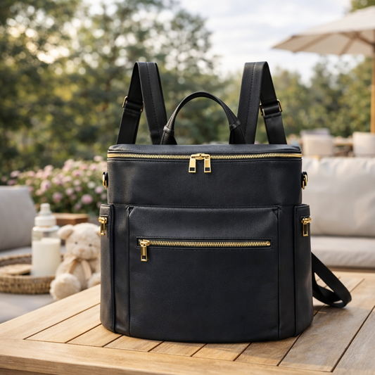 Sac à Dos à Langer Bébé – Grande Capacité, Poches Isothermes et Matelas présentation