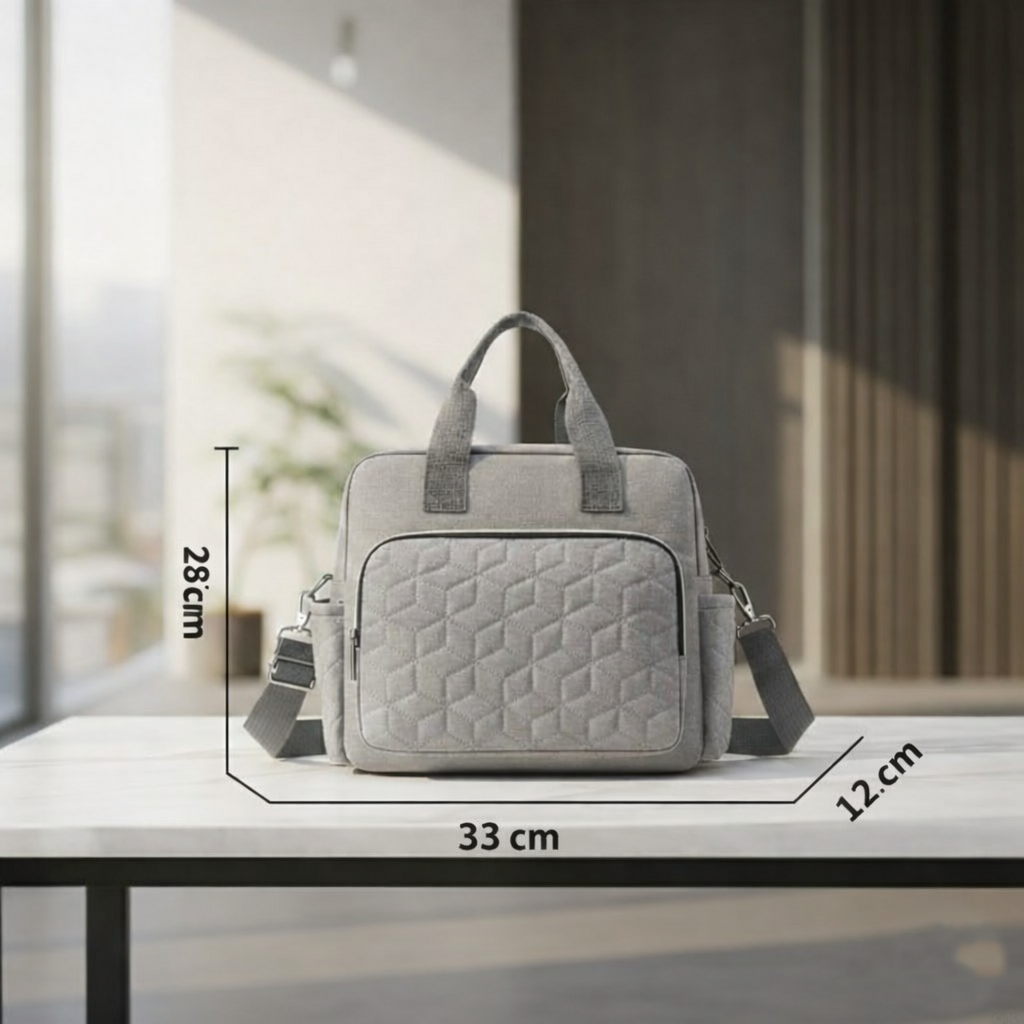 Sac à Langer Bébé Grande Capacité avec Poches Isothermes dimensions