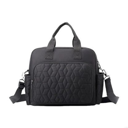 Sac à Langer Bébé Grande Capacité avec Poches Isothermes noir