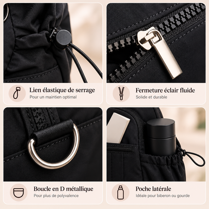 Sac à Langer Bébé Léger Multi Poches Quotidien | Nubéa™