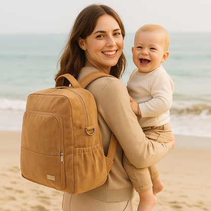 sac a langer bebe plage