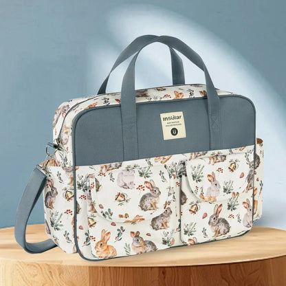 sac à langer lapin Noël