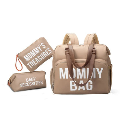 Sac à Langer à Dos Isotherme Bébé Multifonction mommy bag marron