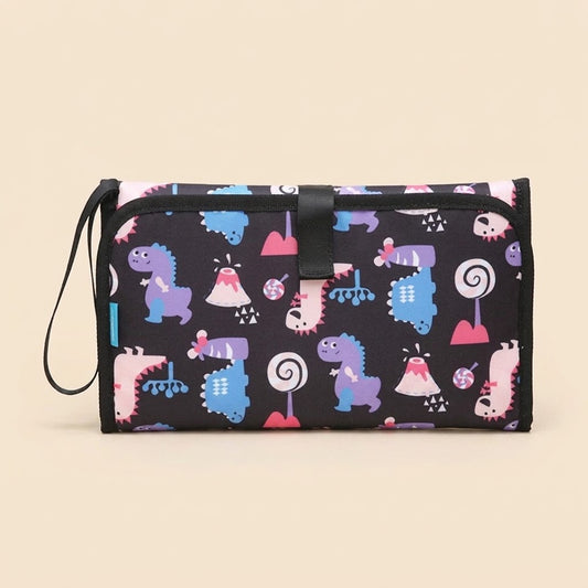 Tapis à Langer Nomade Dinosaure Imperméable | Dinochange™