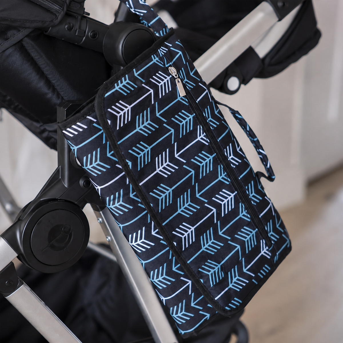 Tapis à Langer Nomade Ouverture 1 Main Imperméable | Langou™