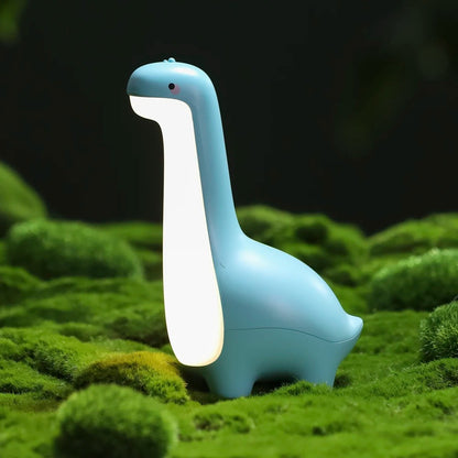 veilleuse dinosaure Dinomi coloris bleu chambre bébé