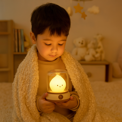 veilleuse flamme Luminou enfant chambre nuit