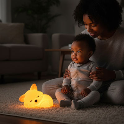 Veilleuse Bébé LED Renard Rechargeable  Rouky™ chambre