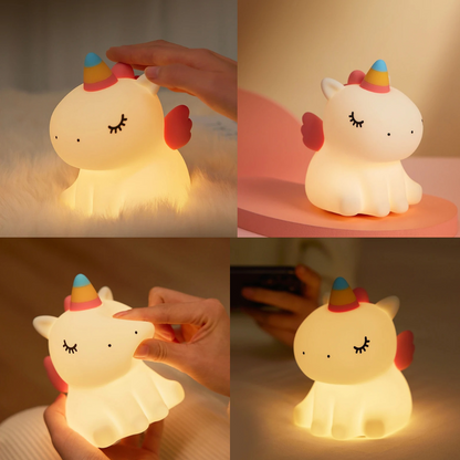 veilleuse licorne Magicorne 7 couleurs intensités