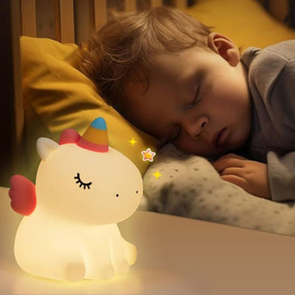 veilleuse licorne Magicorne petit garçon nuit