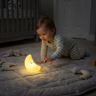 Veilleuse Lune Bébé LED chambre bébé