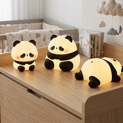 Veilleuse Panda Bébé LED Rechargeable