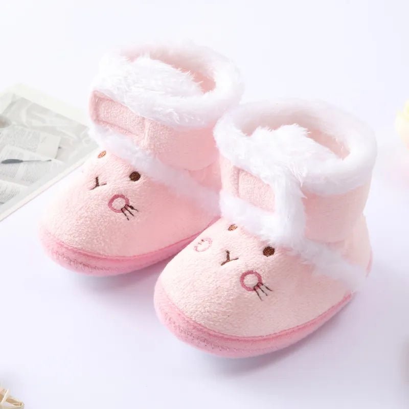 Babywell-Bottes™ |Adorable bottes en fourrure réchauffant - Tendre Boutchou