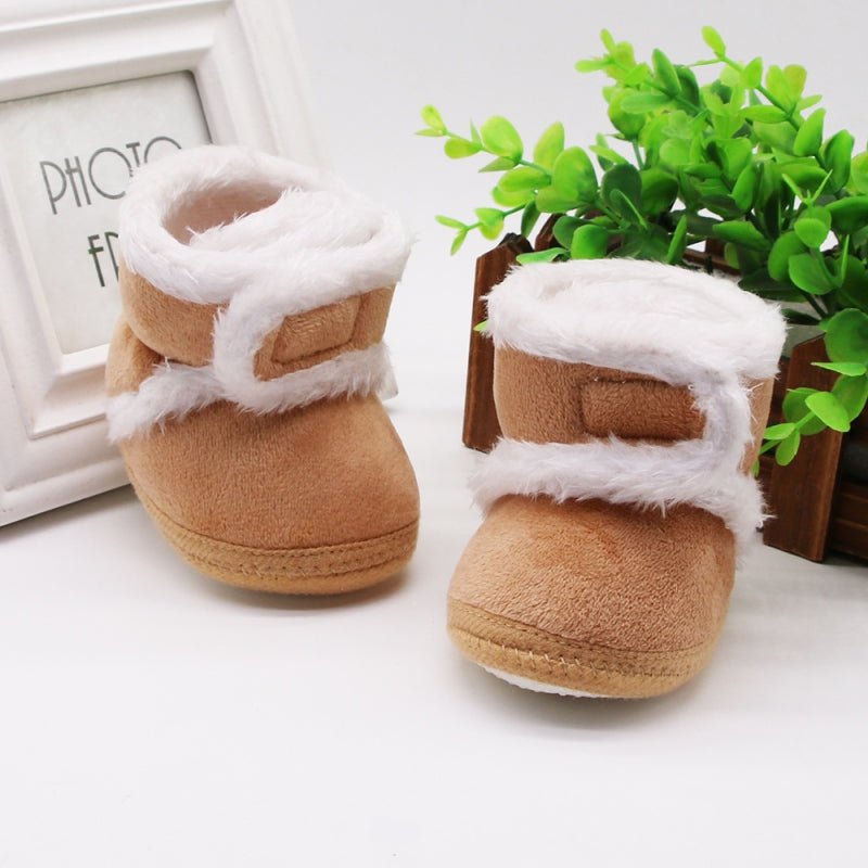 Babywell-Bottes™ |Adorable bottes en fourrure réchauffant - Tendre Boutchou