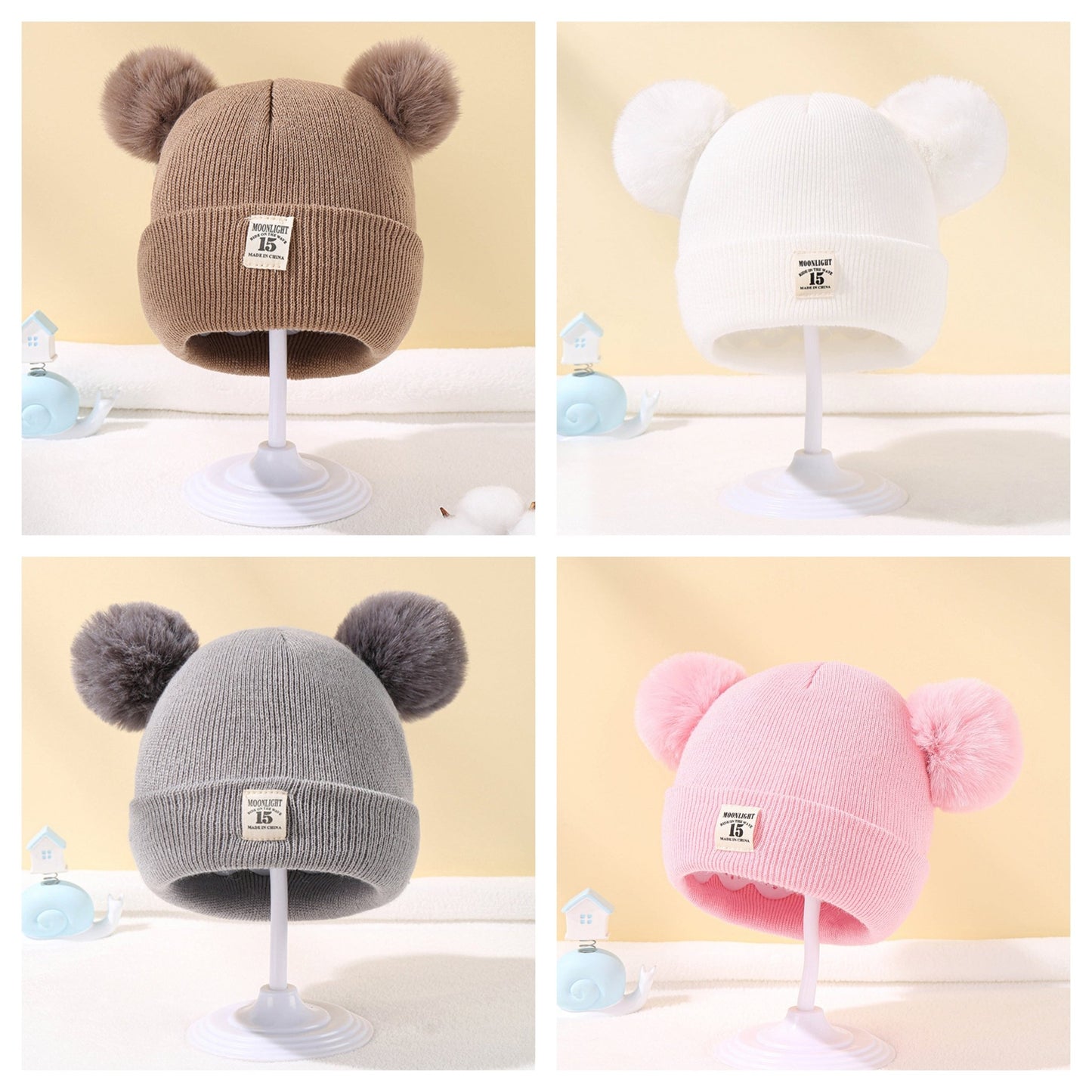 Bonnet TeddyBear™ | Le Must-Have pour les Petites Oreilles - Tendre Boutchou